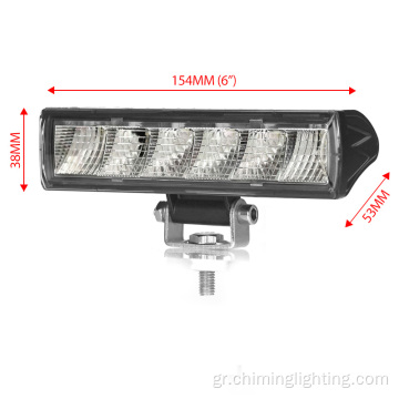 6 ίντσες 18W Ruck SUV αυτοκίνητο IP67 αδιάβροχο 12-24V LED LED LED Light Bar